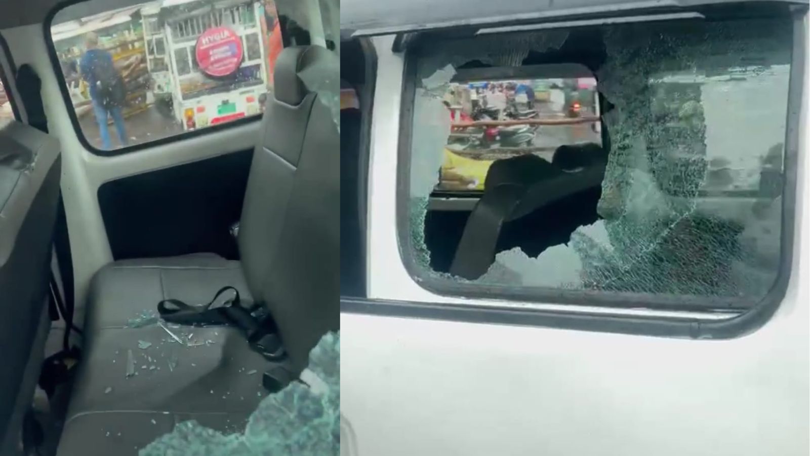 'They hit the van': School kids terrified after attack involving kanwariyas in Lucknow