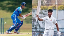 Sons of Rahul Dravid and Virender Sehwag, Anvay Dravid (L) and Aaryavir Sehwag selected for India U19 vs Australia. (IANS/X)