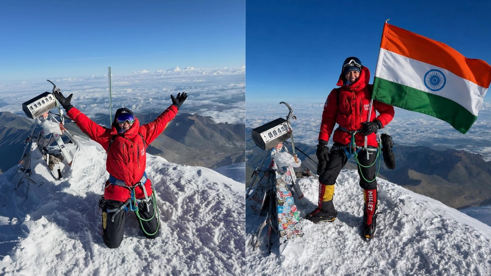 उत्तर प्रदेश की शिवानी मेहरोत्रा ने फतह किया यूरोप की सबसे ऊंची चोटी माउंट एल्ब्रस