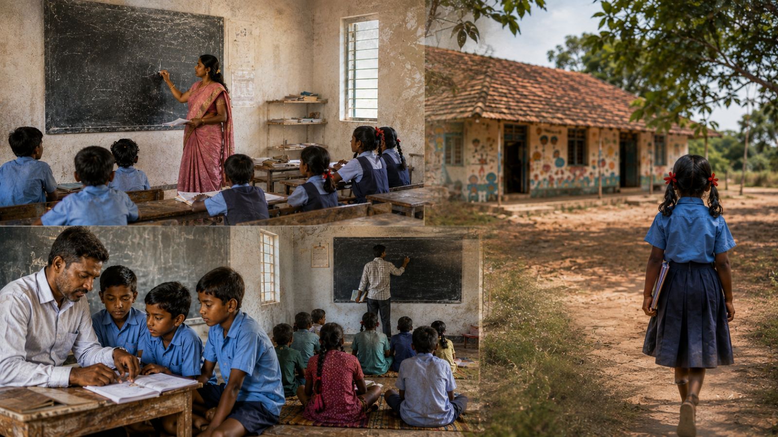 India cut 3,282 single-teacher schools in a year, yet 5 states added thousands