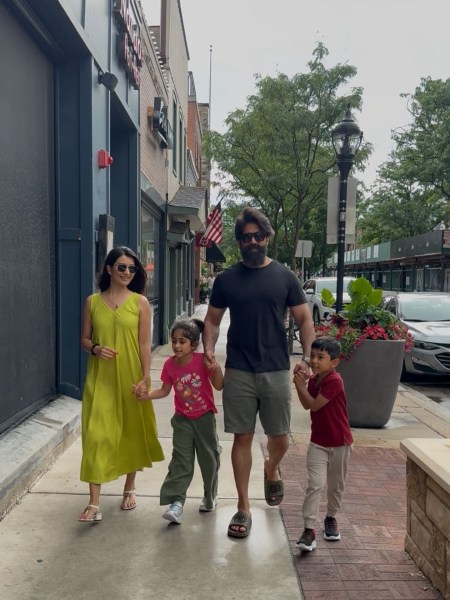 Yash with family