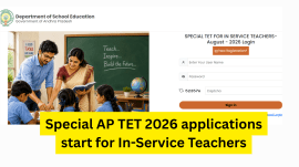 Special TET 2026 for in-service teachers