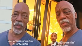 Steven Williams Louis Vuitton racial profiling