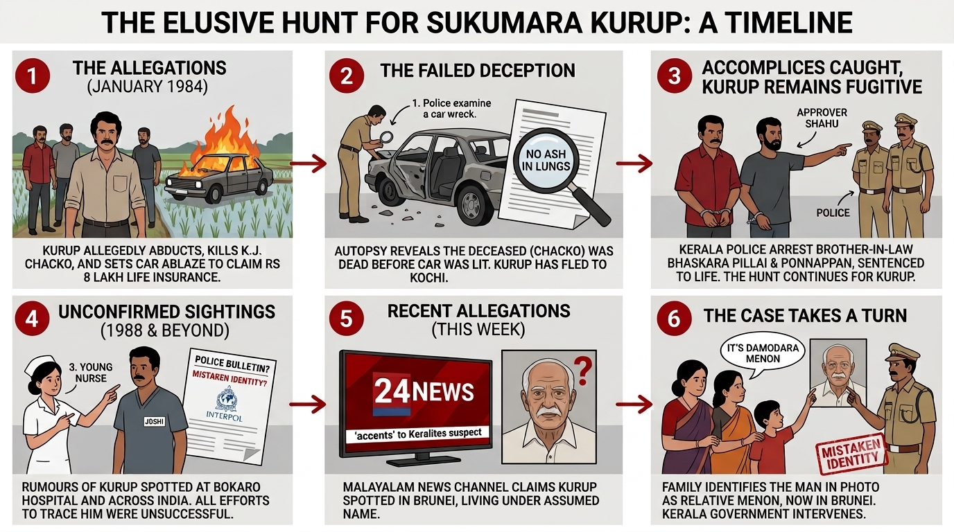 Sukumara Kurup Kerala Murder case