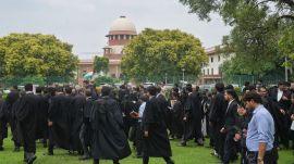 In a series of three letters, also marked to other members of the Supreme Court Collegium earlier this month, Justice Mehta accused Justice Sharma of "misuse of powers" (File)