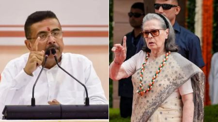 Suvendu Adhikari Sonia Gandhi