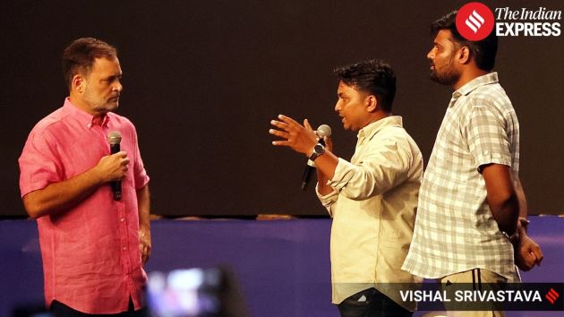 Students Avinash and Ajay shared their experiences of preparing for recruitment exams and how they faced delays