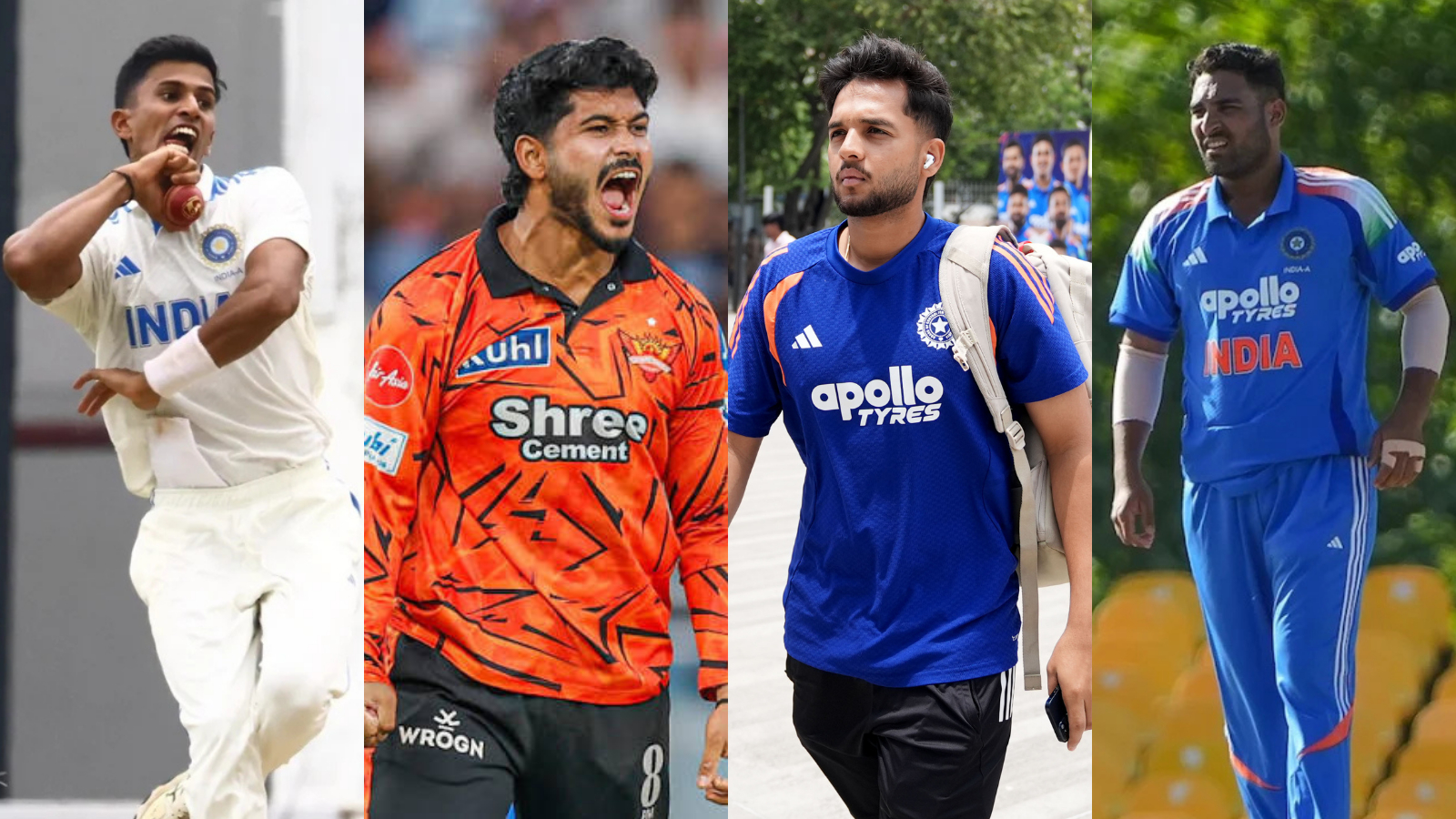 Vipraj, Harsh, Shivang & Kotian join India squad as net bowlers in Sri Lanka tour