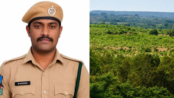 Naveen was searching for the traps when his leg got entangled on an 11 KV live wire in the forest area of Bhadradri Kothagudem district of Telangana. (Credit: Special Arrangement/Wikimedia Commons/Enhanced using AI)