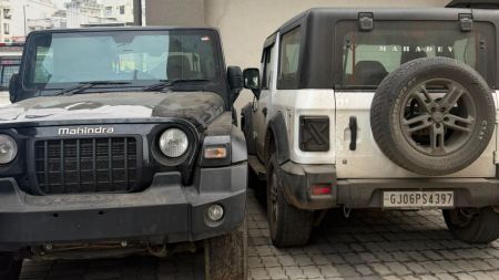 A GPS trail and mismatched engine number helped Vadodara police uncover the alleged theft and replacement of a Mahindra Thar's engine. (Express Image)