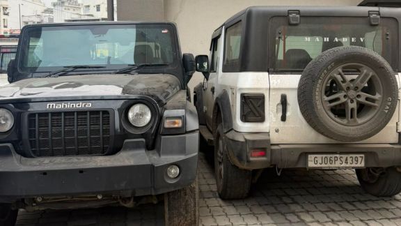 A GPS trail and mismatched engine number helped Vadodara police uncover the alleged theft and replacement of a Mahindra Thar's engine. (Express Image)