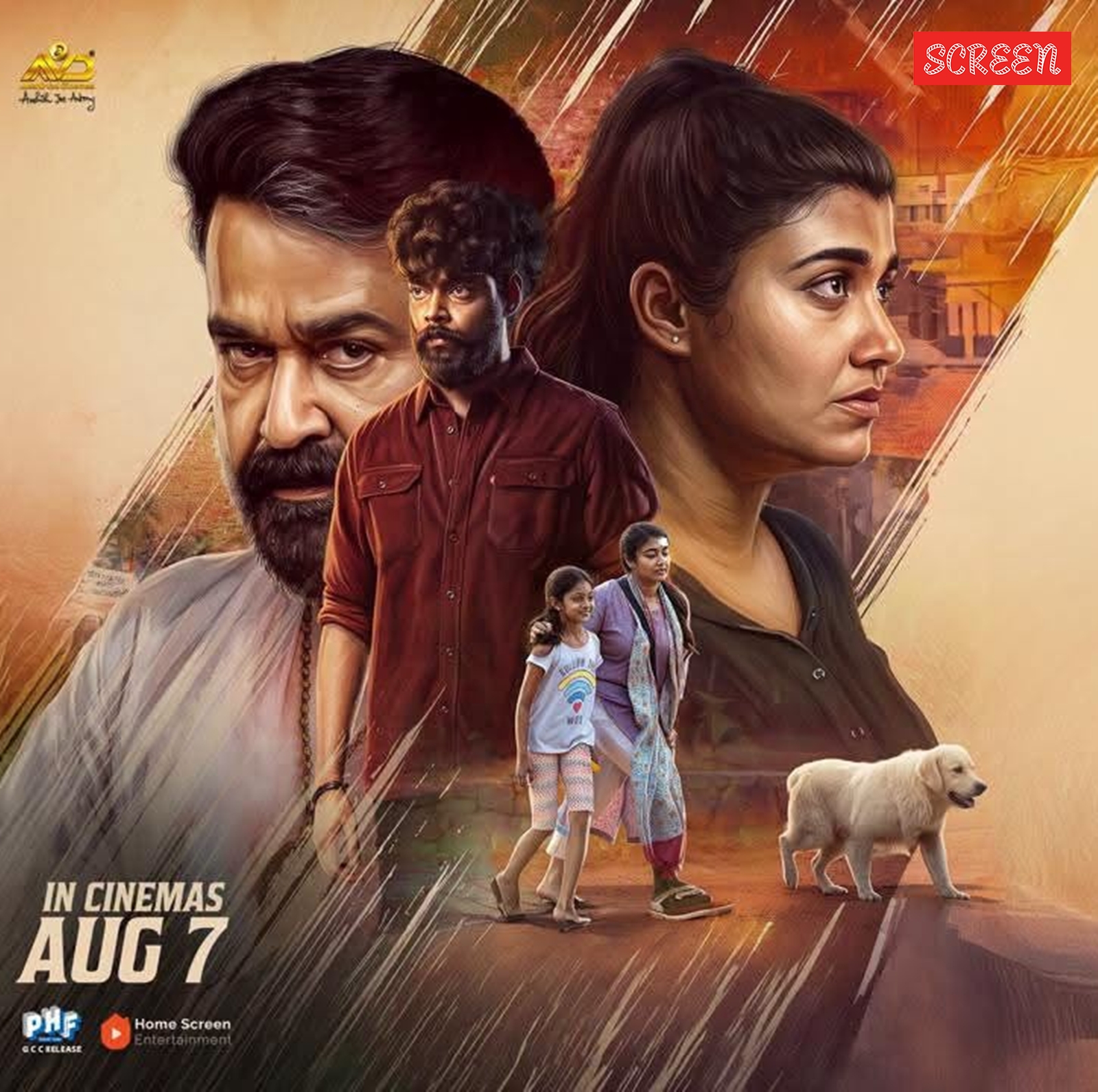 It is only when Vismaya Mohanlal and Aashish Joe Antony come face to face that sparks fly.