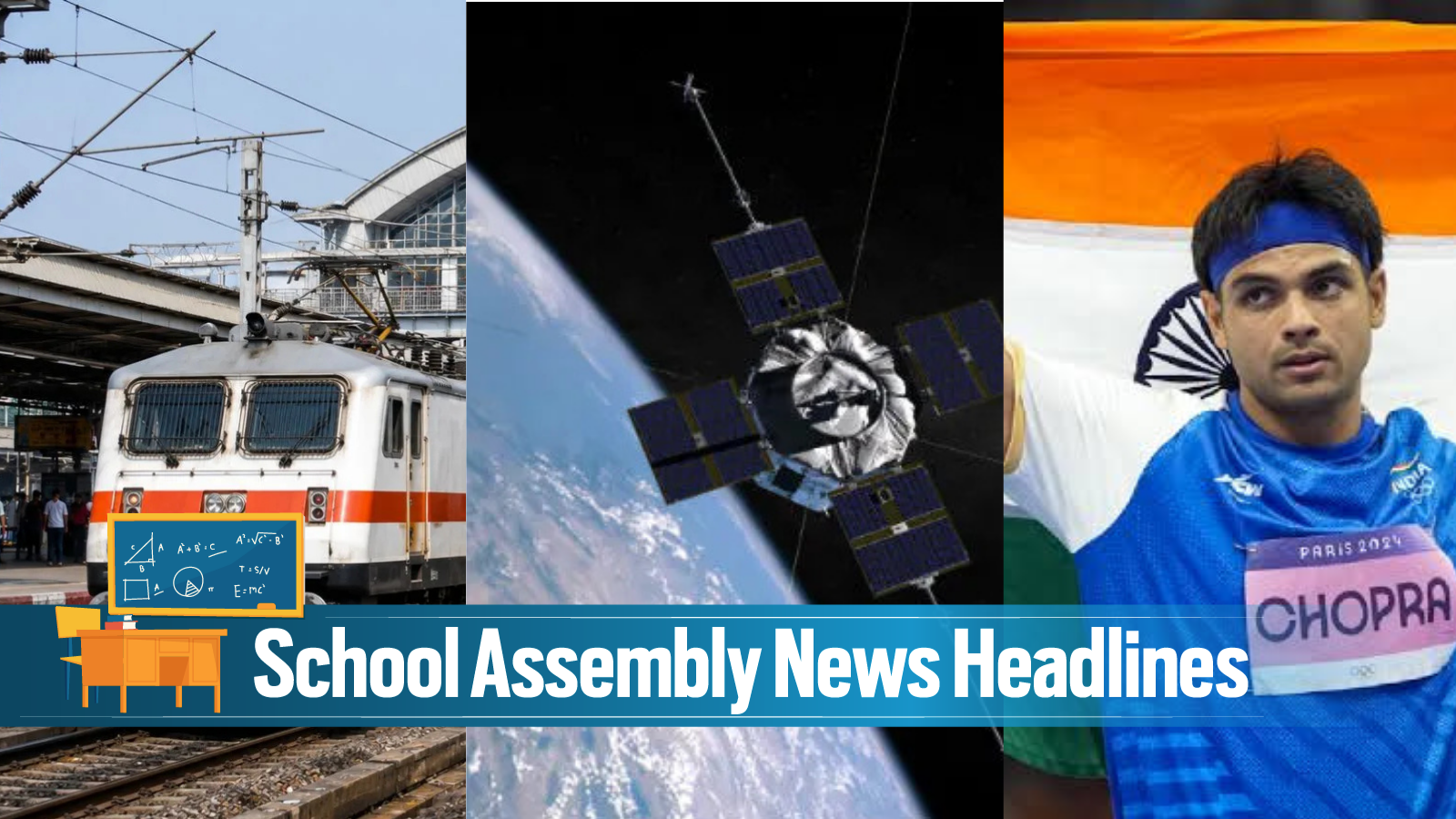 Today News Headlines for School Assembly, August 22, 2026: Treesa Jolly-Gayatri Gopichand secure historic world championships medal for India