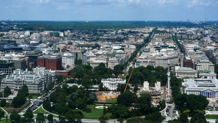 Trump White House Helipad 