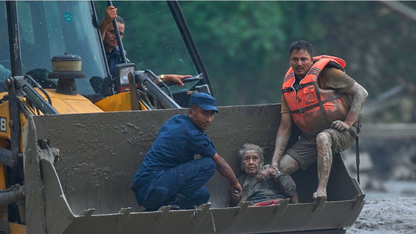 Miracle in Nepal: 97-Year-Old Woman Rescued Alive from Flood Debris