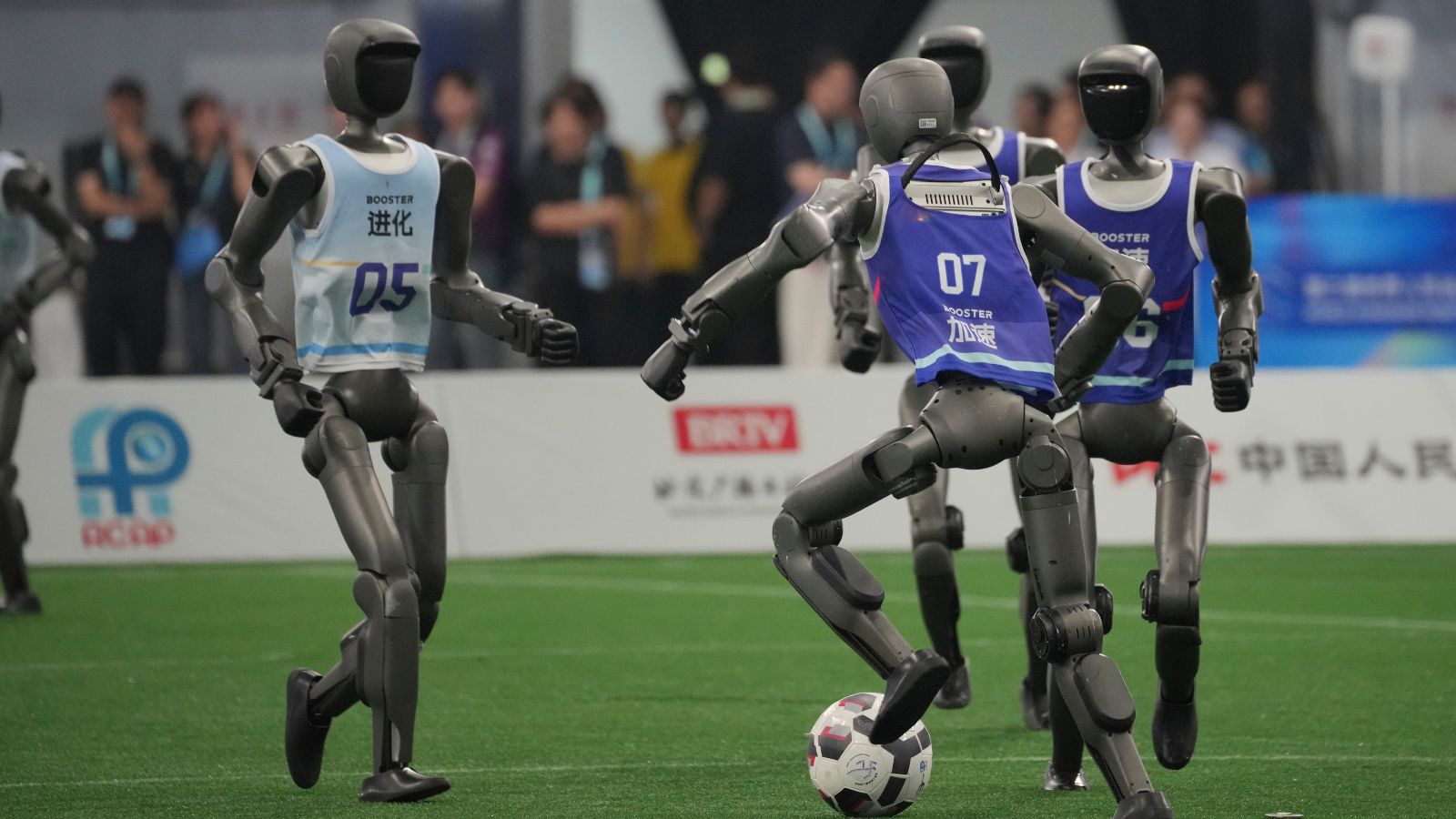 Faster than Usain Bolt: Chinese robot smashes 100m record at humanoid games