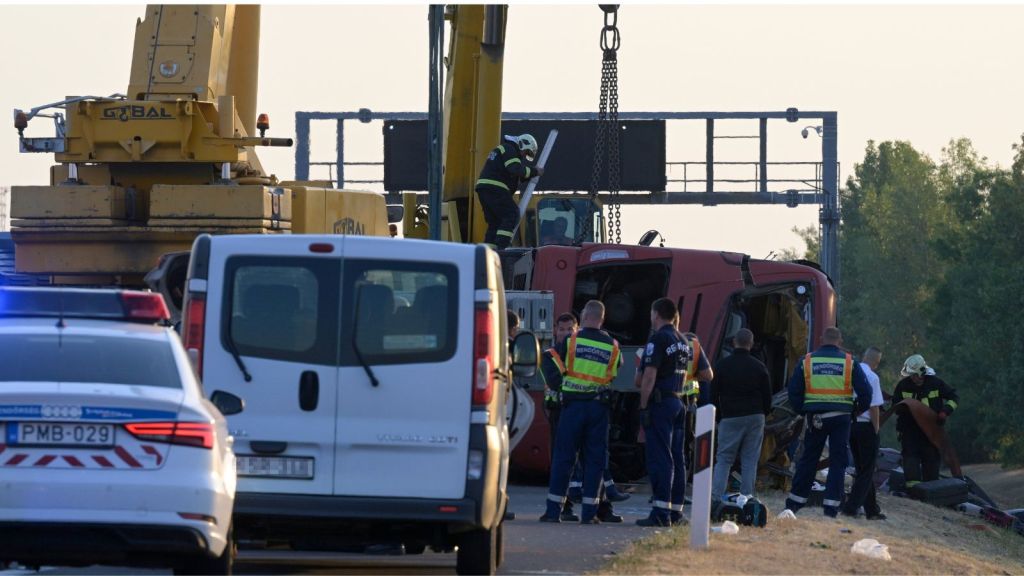 Hungary Bus Crash