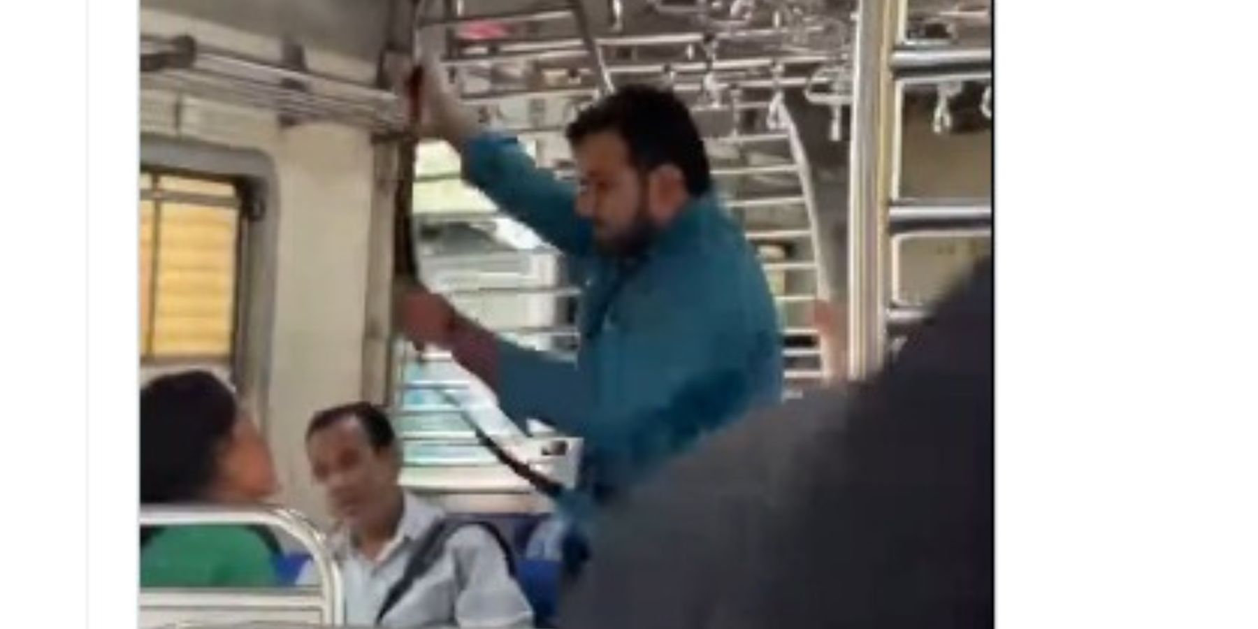 Mumbai local train horror: Man hits, harasses woman with belt in viral video