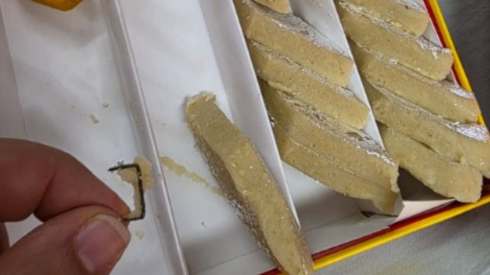 Mumbai man feeds 3-year-old daughter kaju katli, finds stapler pin inside