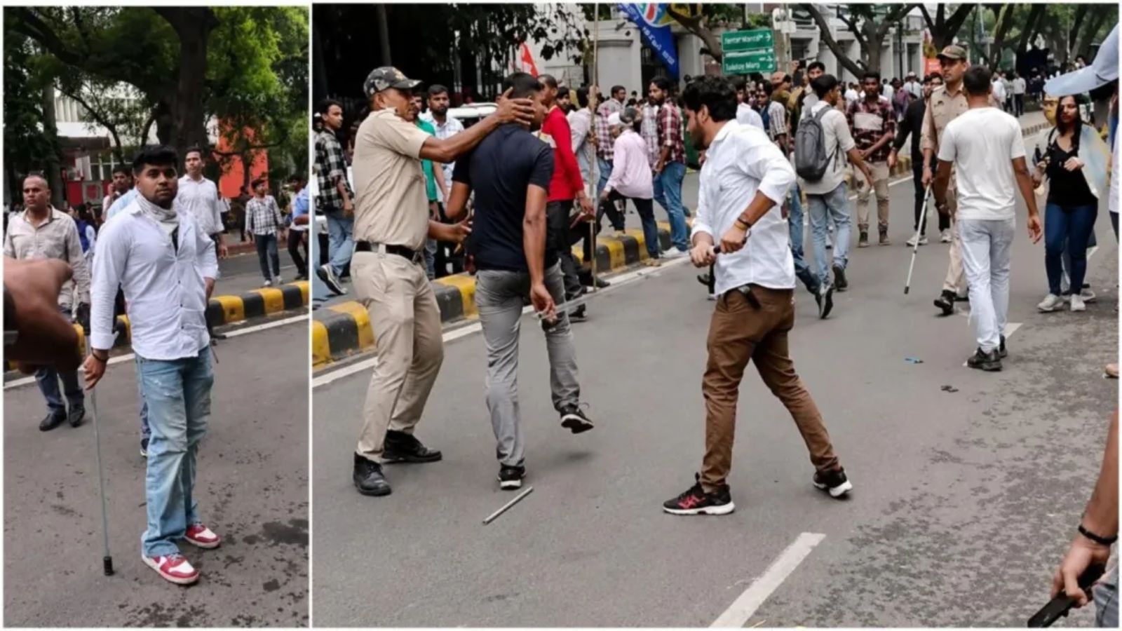 Why were plain-clothes cops on duty at CJP march? Delhi Police reply in court