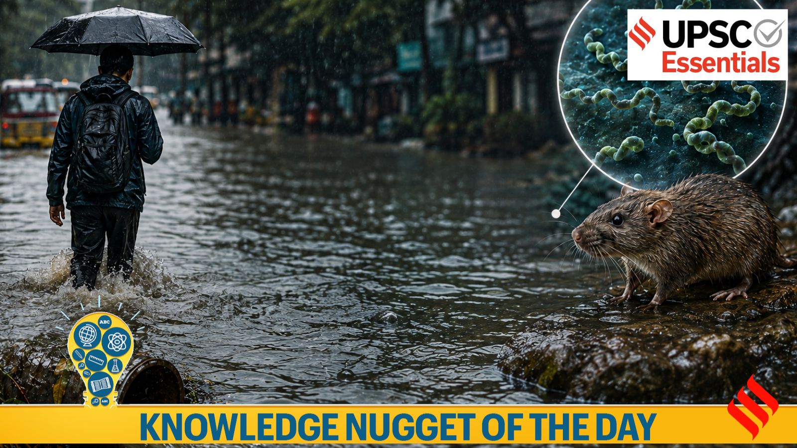 Knowledge Nugget | Leptospirosis: Why does a hidden health threat spike during monsoon?