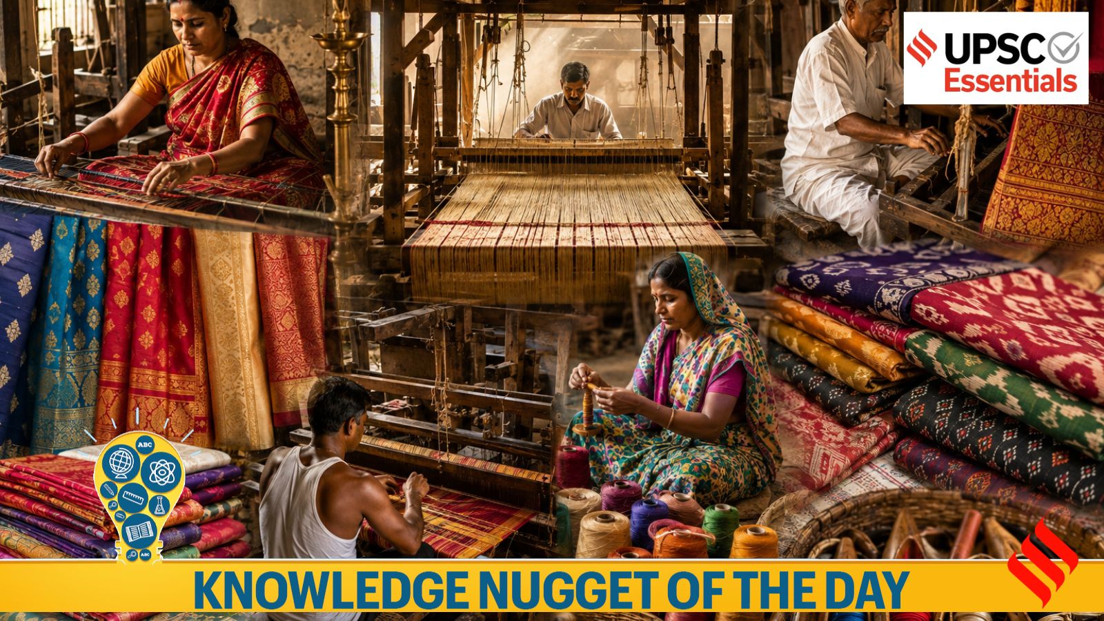 Knowledge Nugget | India's handloom story: From Swadeshi to 'Saree diplomacy'