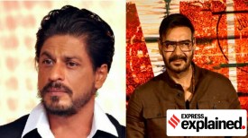 Shah Rukh Khan (left) and Ajay Devgan (right) have been issued notices for their Vimal Elaichi ad by Maharashtra's FDA (Wikimedia Images)
