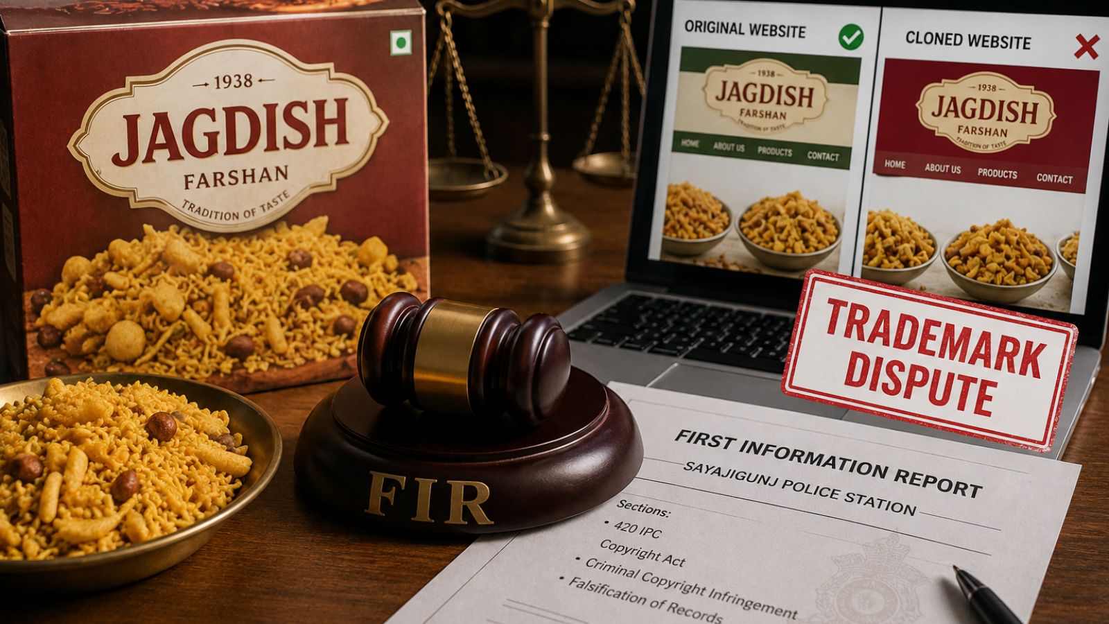 Vadodara's snack war turns bitter: Historic 'Jagdish' brand files FIR over digital clone