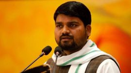 AAP's Vasava, MLA from Dediapada, was convicted by an Additional Sessions Court in Rajpipla on June 23 along with eight co-accused, including his wife Shakuntala Vasava, for offences arising out of an incident in November 2023. (File Photo)