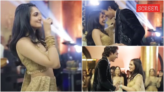 Vedika Pinto and Ahaan Panday