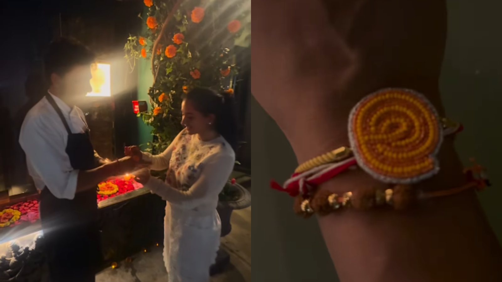 Radhika Merchant ties jalebi-shaped Rakhi to Vikas Khanna: ‘Something inside me shifted’
