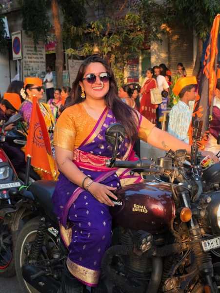 Mumbai biker Riddhi Thakkar (Source: Instagram)