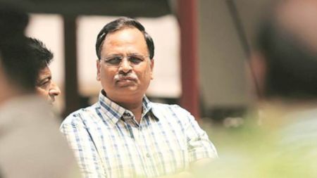 Former Delhi Minister Satyendar Jain