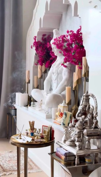 Priyanka Chopra prayer corner. 