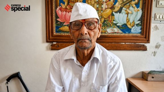 Y C Revanna was 15 years old when he joined the Quit India movement in 1942. (Special Arrangement)