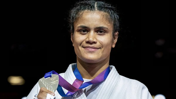 India's Yamini Mourya clinched a silver medal in the women's 57 kg judo at the Commonwealth Games 2026. (PTI photo)