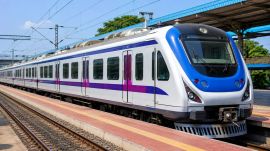 The Sealdah-Bangaon AC local train will operate six days a week (Image generated using AI)
