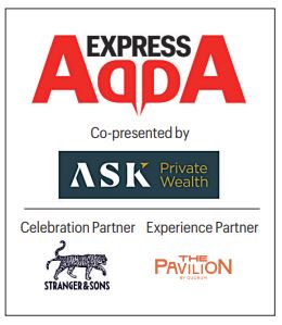 Tech investor Rajan Anandan, Sarvam AI’s Pratyush Kumar at Adda today