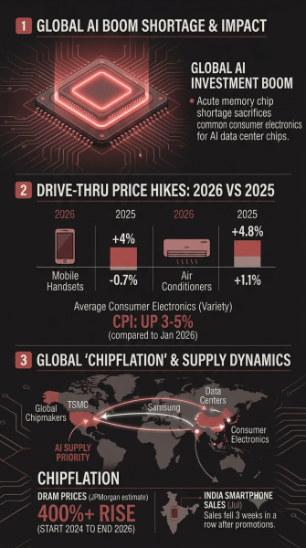 AI generated infographic for chipflation story
