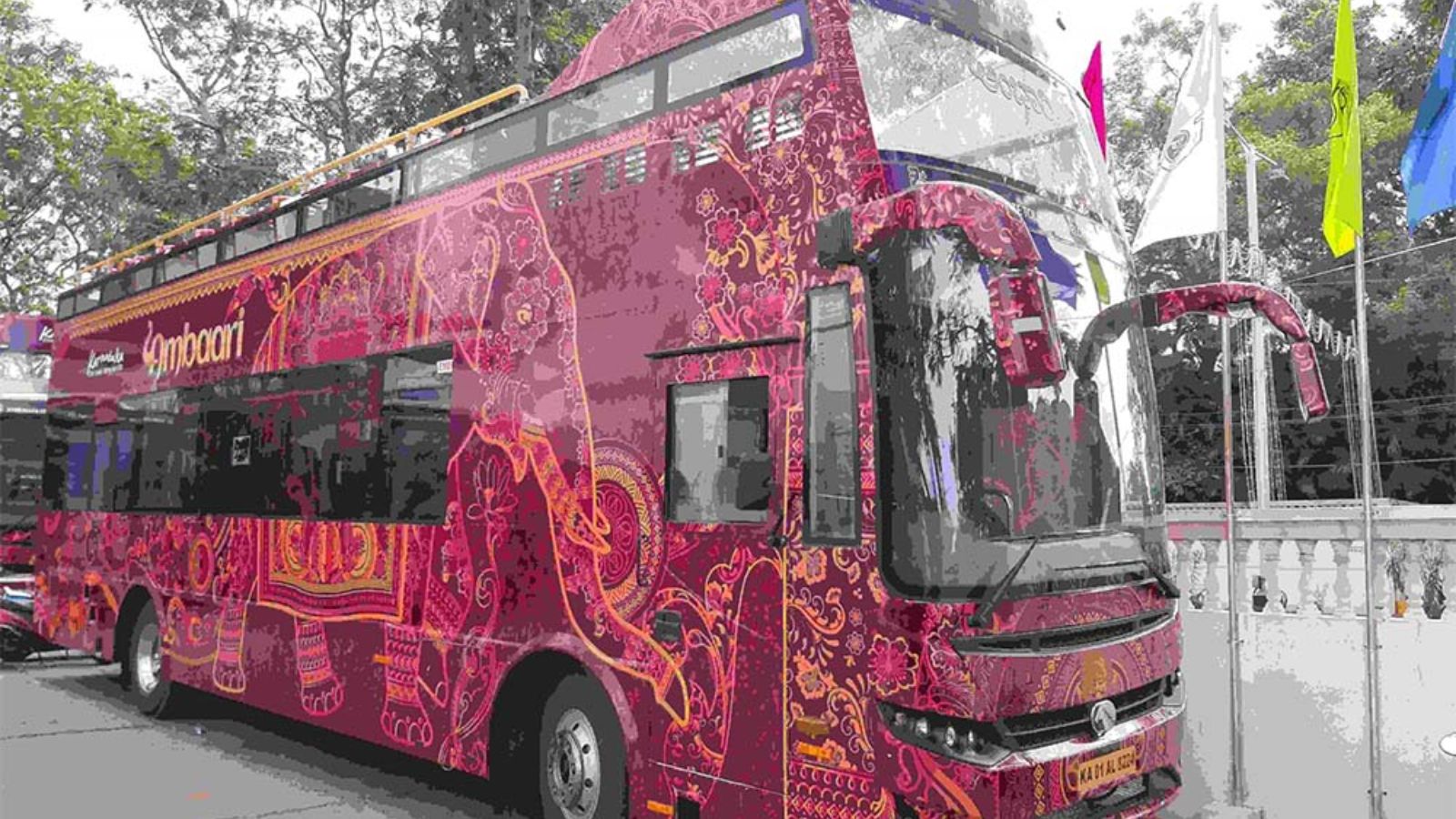 Bengaluru's open-top 'Ambaari' buses ready for pre-wedding shoots, birthday parties