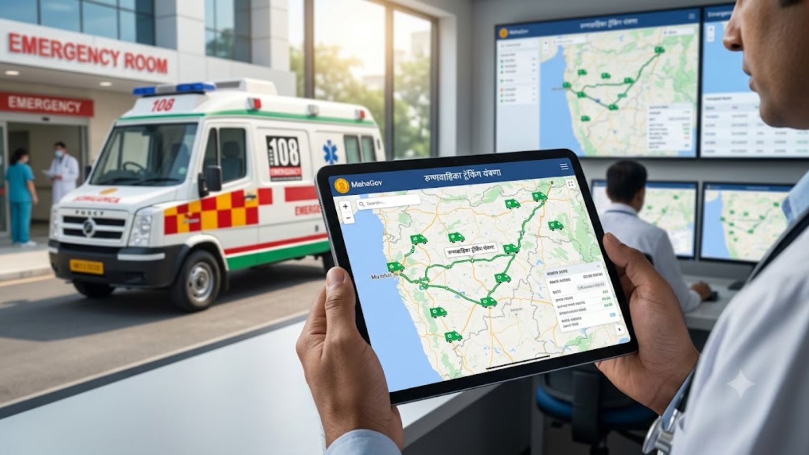 Maharashtra to Launch Digital Platform for Ambulance Tracking and Fare Regulation