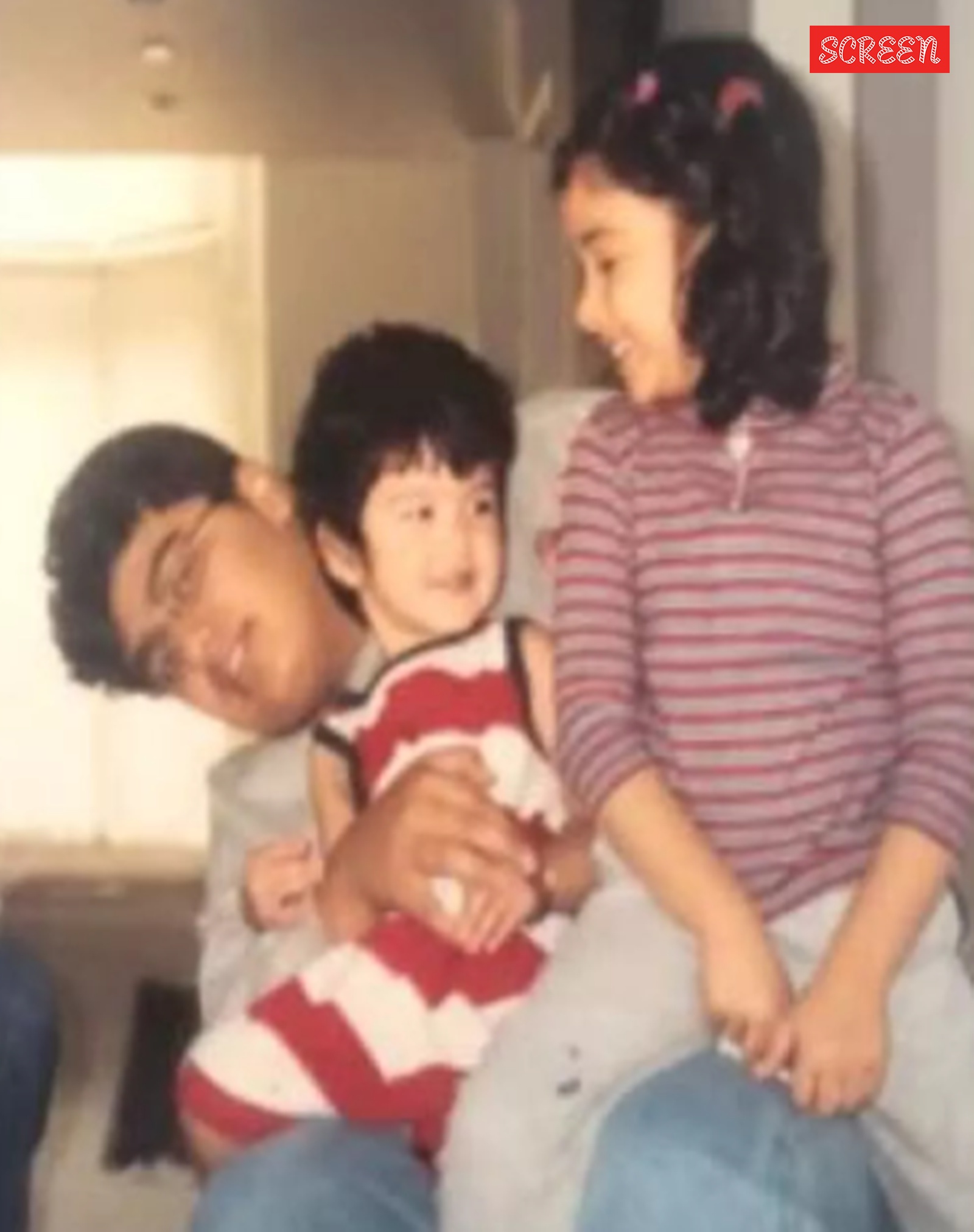 Arjun Kapoor, and Janhvi Kapoor's old photograph.