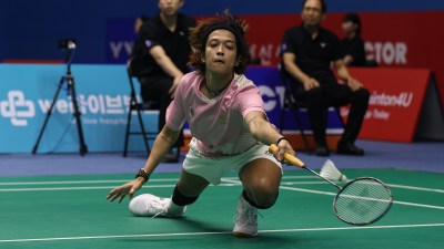 Ashmita Chaliha downed Han Qian Xi 14-21, 21-14, 21-14 in the final.
