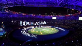 Asian Games Hangzhou 2022 Closing Ceremony at the Hangzhou Olympic Sports Centre Stadium. (Reuters File Photo)