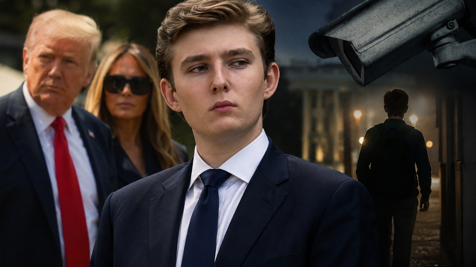 ‘He doesn’t go out’: Why Barron Trump is keeping a low profile amid security threats