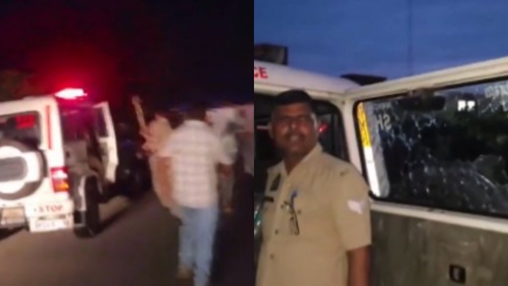 budaun stone pelting