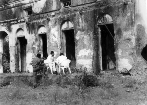 The bungalow (Bhutial Mahal) where Abdul Latif was killed in a police encounter in 1997. Express archive photo
