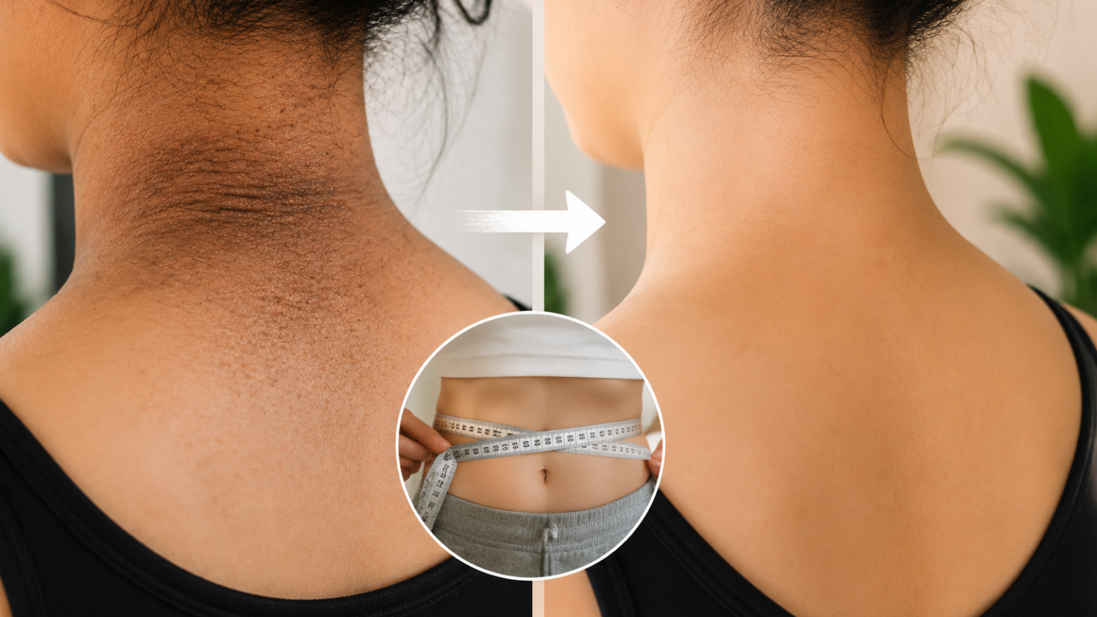 Two visible signs your insulin sensitivity may be improving