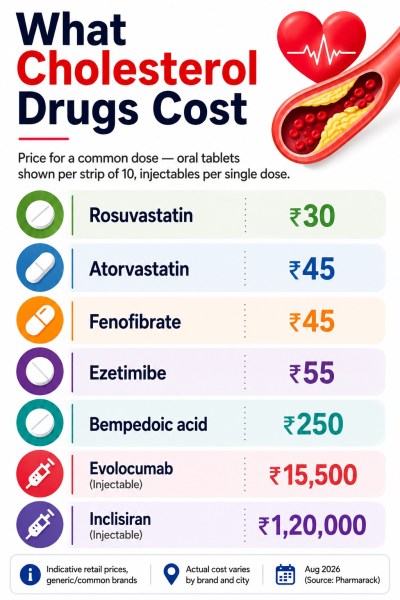 cholesterol prices
