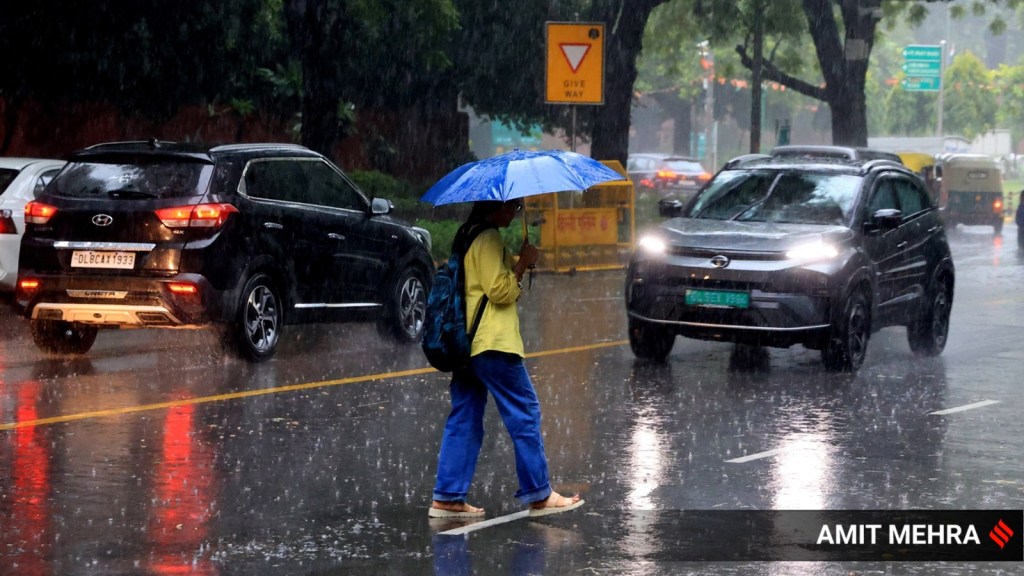 delhi rainfall